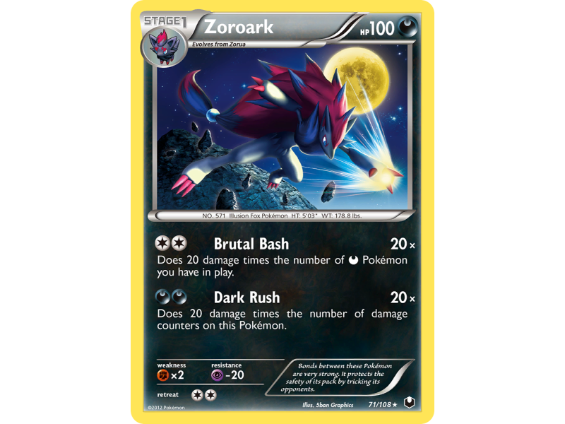 Zoroark (Reverse Holo)