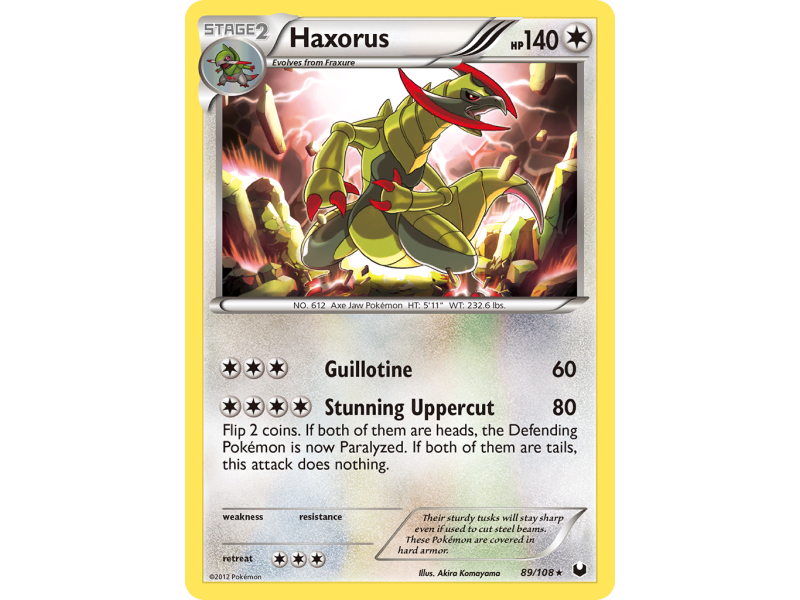 Haxorus (Holo)