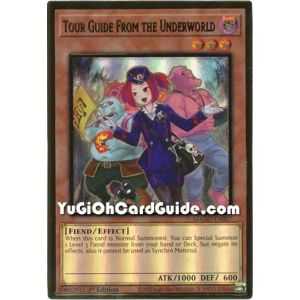 Tour Guide From the Underworld (Premium Gold Rare) – Maximum Gold | Carta YUGIOH en México