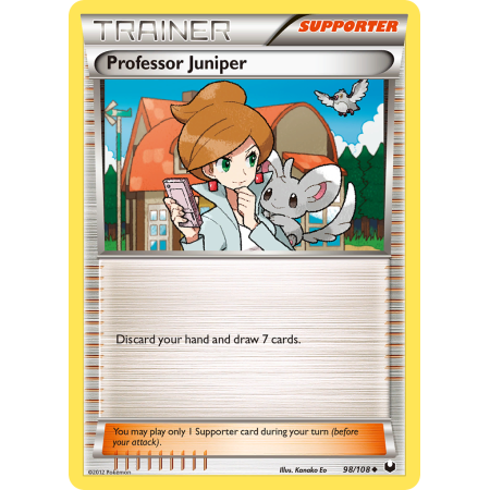 Professor Juniper (Reverse Holo)