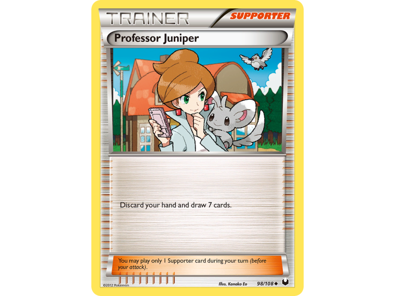 Professor Juniper (Reverse Holo)