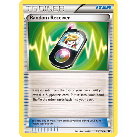 Random Receiver (Reverse Holo)