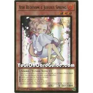 Ash Blossom & Joyous Spring - Alternate Art  (Premium Gold Rare) – Maximum Gold | Carta YUGIOH en México