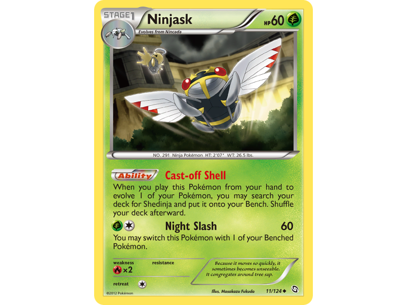 Ninjask (Reverse Holo)