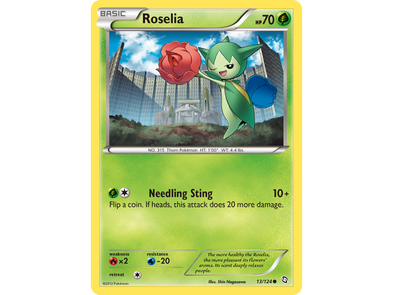 Roselia (Reverse Holo)