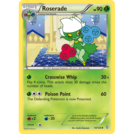 Roserade (Reverse Holo)
