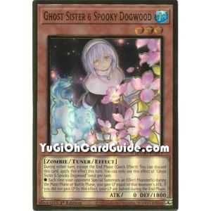 Ghost Sister & Spooky Dogwood - Alternate Art (Premium Gold Rare) – Maximum Gold | Carta YUGIOH en México