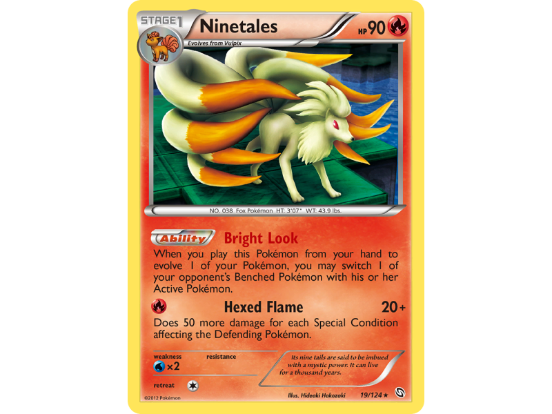 Ninetales (Reverse Holo)