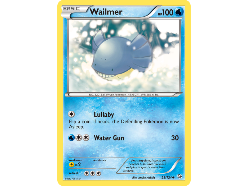Wailmer (Reverse Holo)