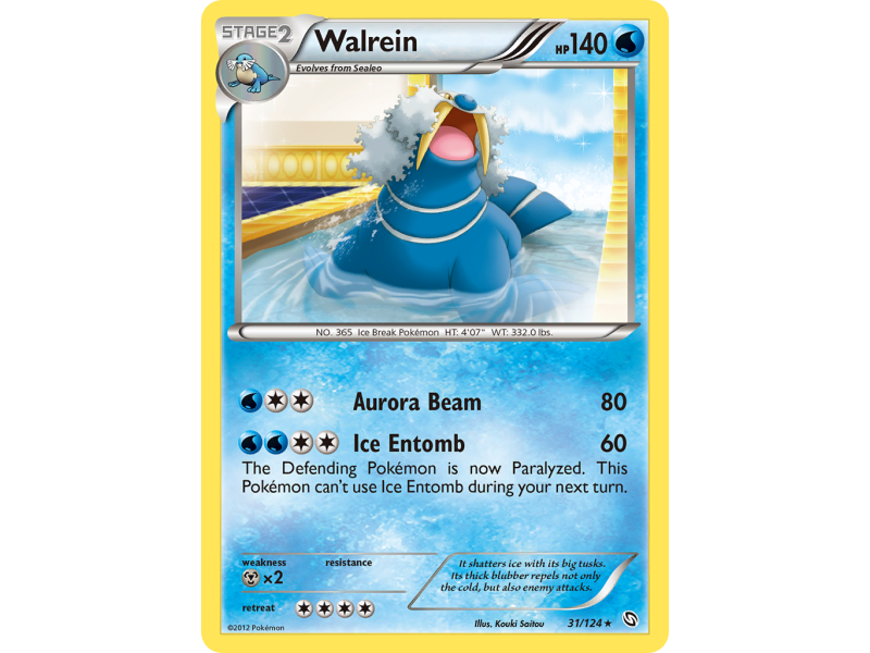 Walrein (Reverse Holo)