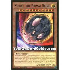 Nibiru, the Primal Being (Premium Gold Rare) – Maximum Gold | Carta YUGIOH en México