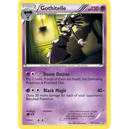 Gothitelle (Reverse Holo)