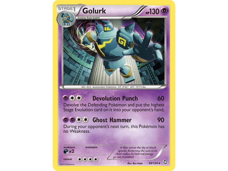 Golurk (Reverse Holo)