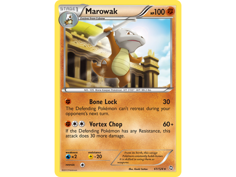 Marowak (Reverse Holo)