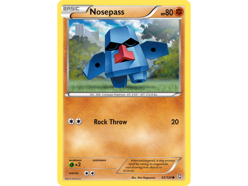 Nosepass (Reverse Holo)