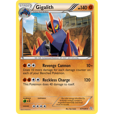 Gigalith (Reverse Holo)
