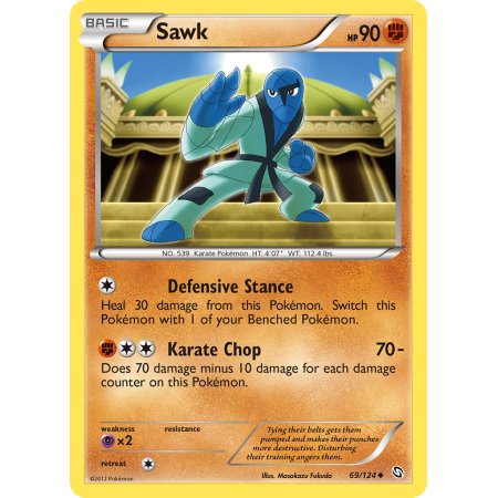 Sawk (Reverse Holo)