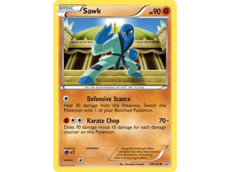 Sawk (Reverse Holo)