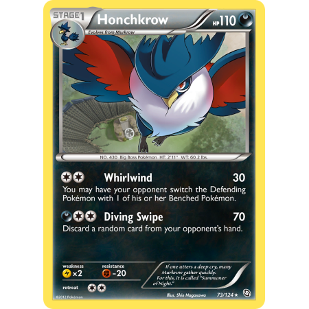 Honchkrow (Reverse Holo)