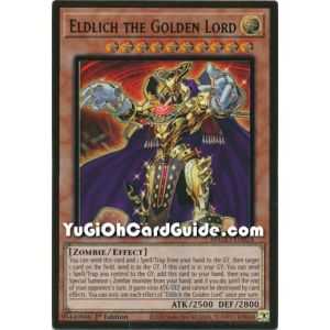 Eldlich the Golden Lord (Premium Gold Rare) – Maximum Gold | Carta YUGIOH en México