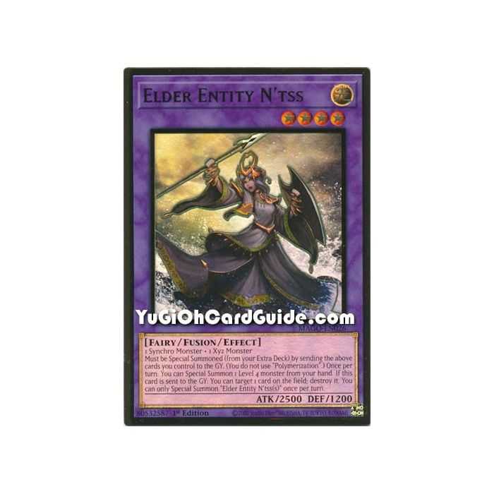 Elder Entity N'tss (Premium Gold Rare) – Maximum Gold | Carta YUGIOH en México