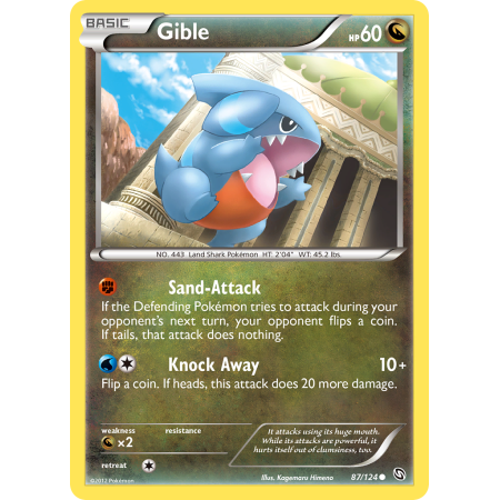 Gible (Reverse Holo)