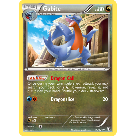 Gabite (Reverse Holo)