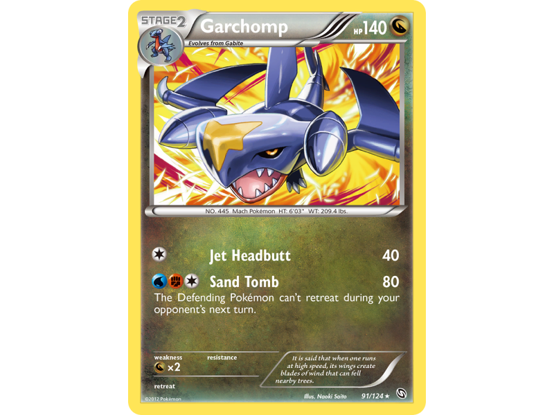 Garchomp (Reverse Holo)