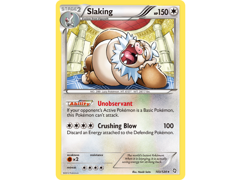 Slaking (Reverse Holo)