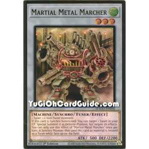 Martial Metal Marcher (Premium Gold Rare) – Maximum Gold | Carta YUGIOH en México