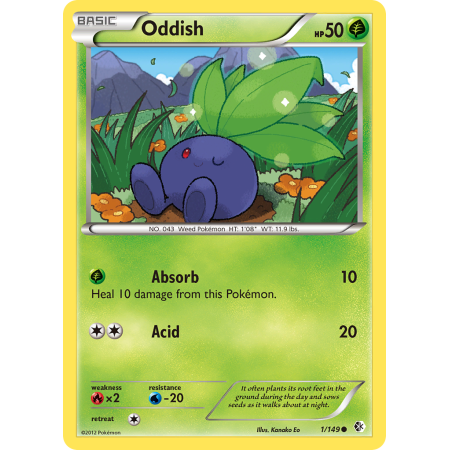 Oddish (Reverse Holo)