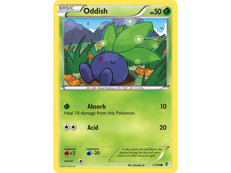 Oddish (Reverse Holo)