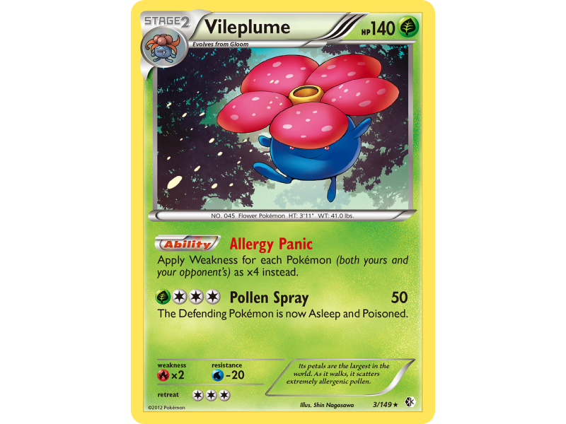 Vileplume (Reverse Holo)