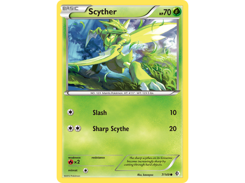 Scyther (Reverse Holo)