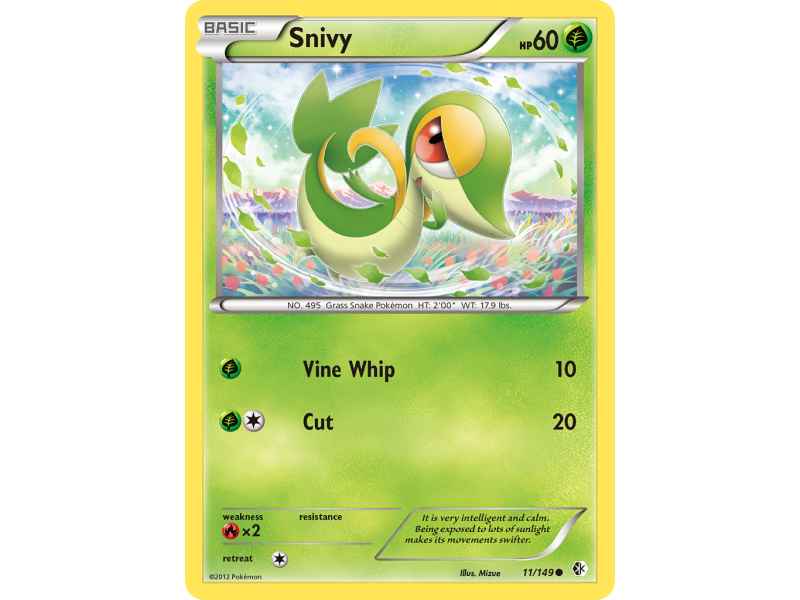 Snivy (Reverse Holo)