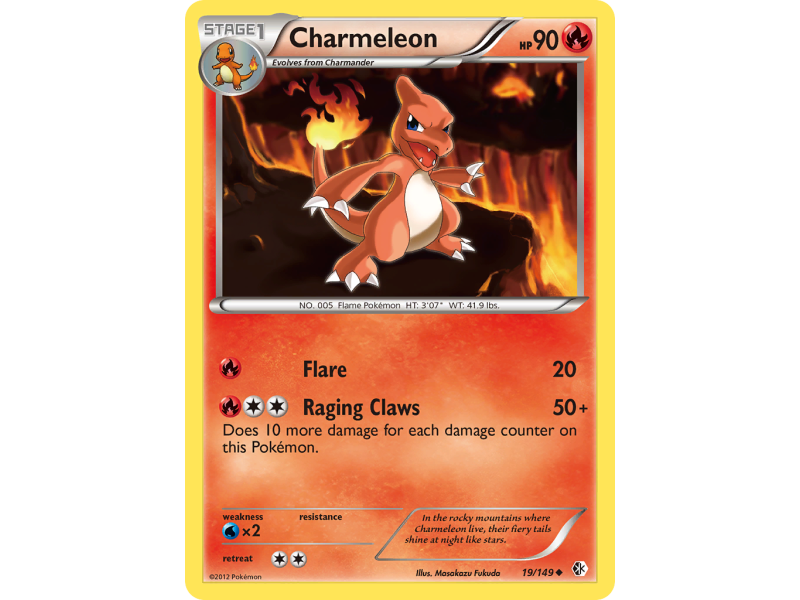 Charmeleon (Reverse Holo)