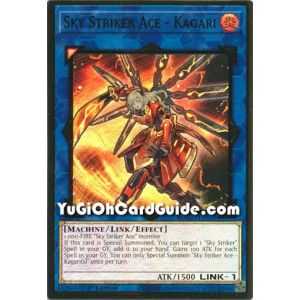 Sky Striker Ace - Kagari (Premium Gold Rare) – Maximum Gold | Carta YUGIOH en México