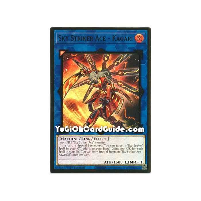 Sky Striker Ace - Kagari (Premium Gold Rare) – Maximum Gold | Carta YUGIOH en México