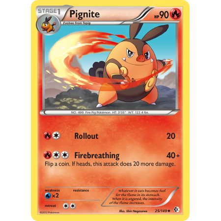 Pignite (Reverse Holo)