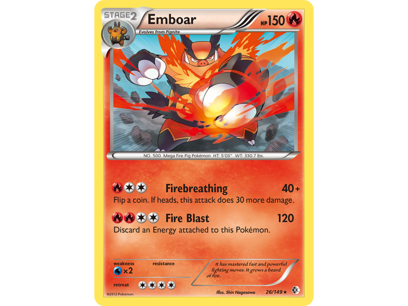Emboar (Holo)