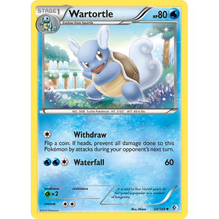 Wartortle (Reverse Holo)
