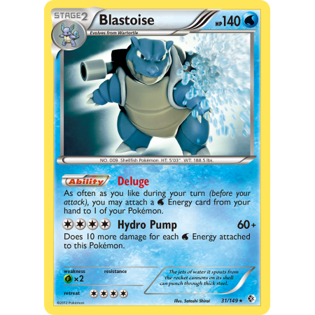 Blastoise (Reverse Holo)