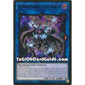 The Phantom Knights of Rusty Bardiche (Premium Gold Rare) – Maximum Gold | Carta YUGIOH en México