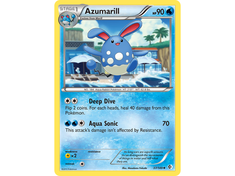 Azumarill (Reverse Holo)