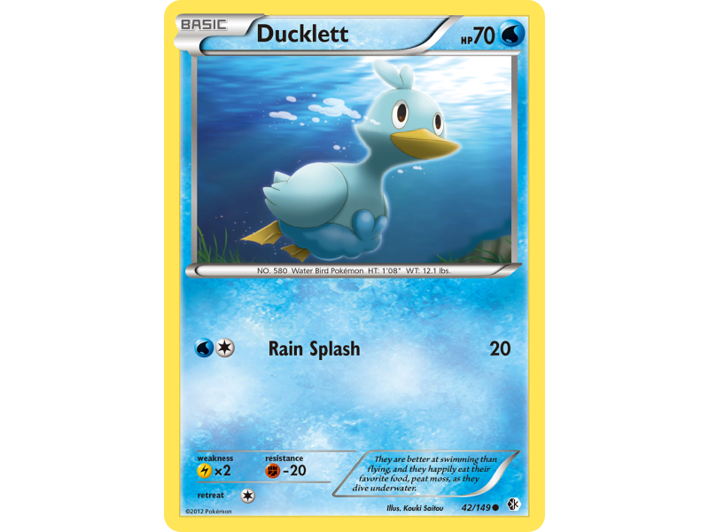 Ducklett (Reverse Holo)