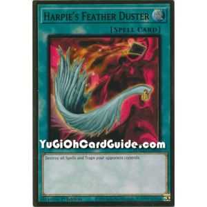 Harpie's Feather Duster (Premium Gold Rare) – Maximum Gold | Carta YUGIOH en México