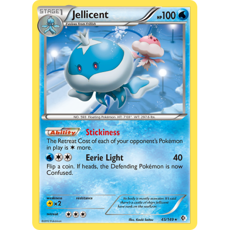 Jellicent (Reverse Holo)