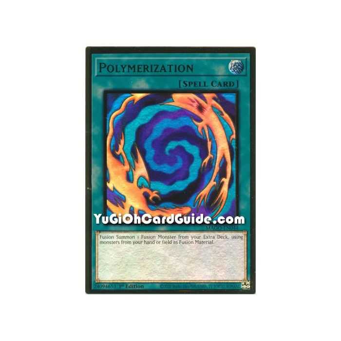 Polymerization (Premium Gold Rare) – Maximum Gold | Carta YUGIOH en México