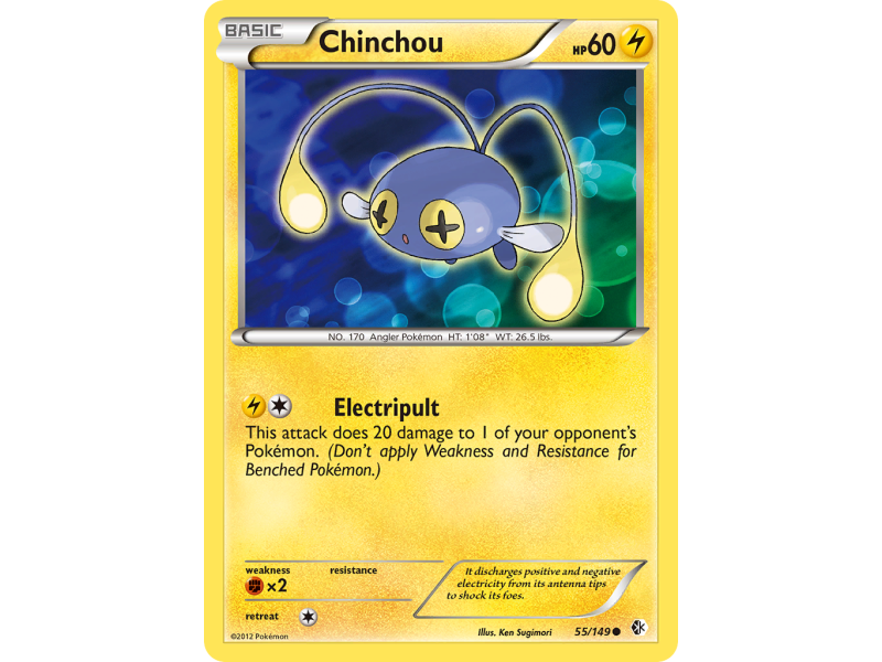 Chinchou (Reverse Holo)