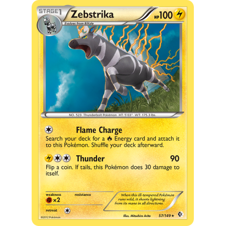 Zebstrika (Reverse Holo)